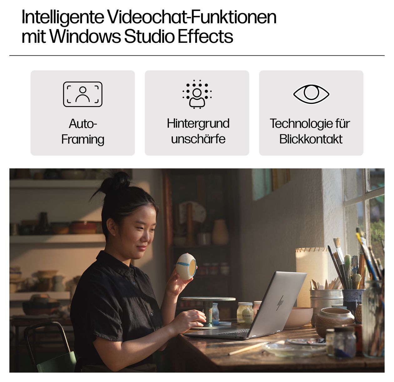 Envy 14-fa0657ng 2K Ultra HD Notebook 35,6 cm (14 Zoll) 1920 x 1200 Pixel 16 GB Ram 512 GB SSD Windows 11 Home AMD Ryzen 5 max. 4,9 GHz intern  (Silber) 