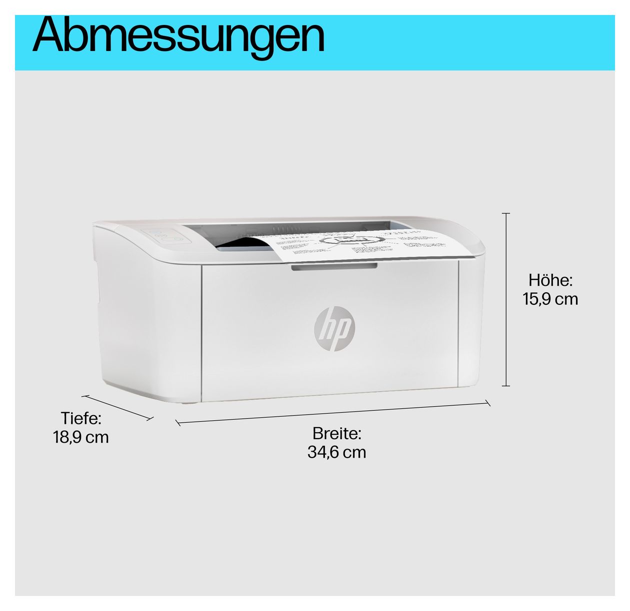 LaserJet M110w A4 Laser Drucker 600 x 600 DPI 20 Seiten pro Minute 