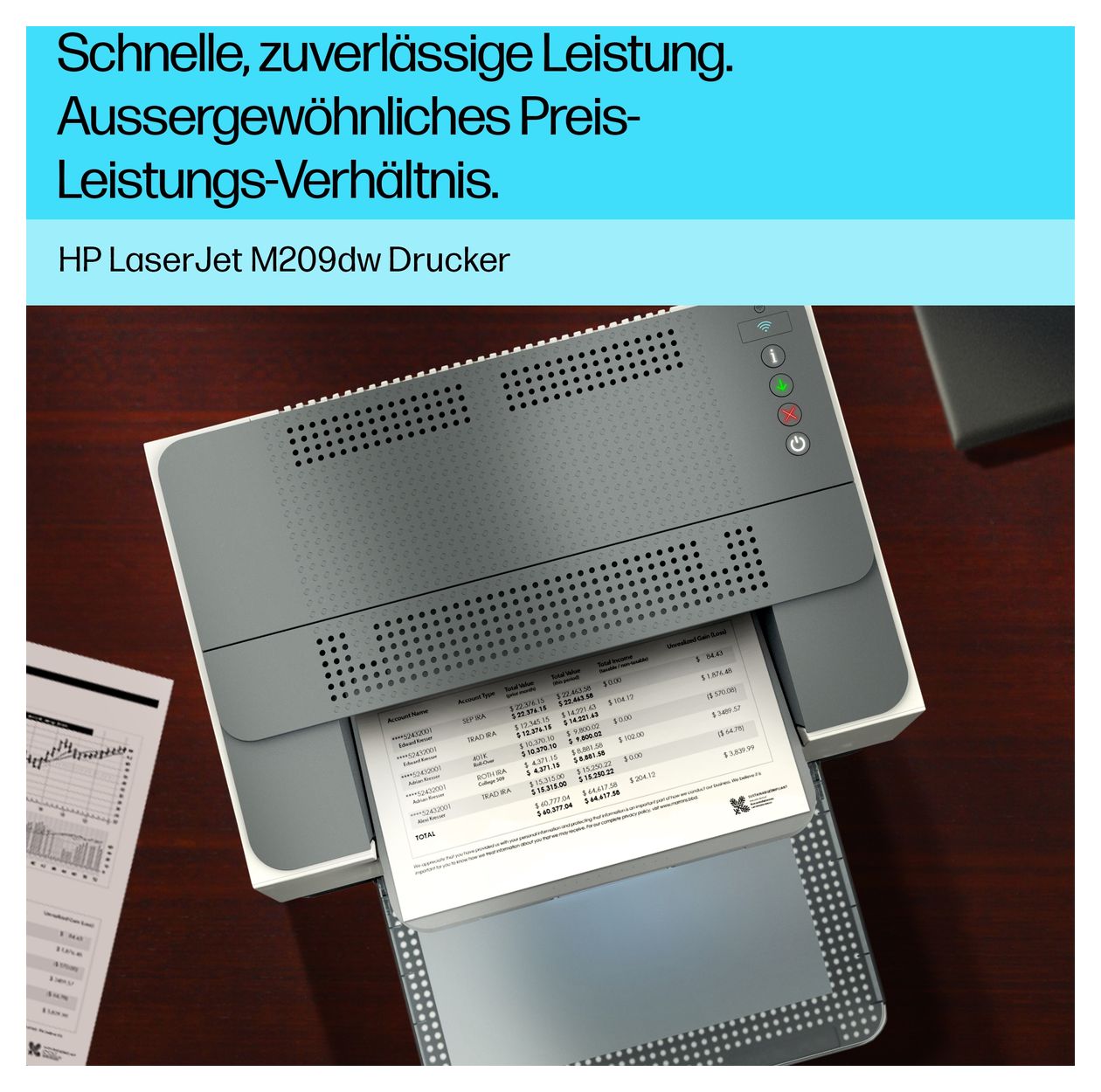 LaserJetM209dw A4 Laser Drucker 600 x 600 DPI 29 Seiten pro Minute 
