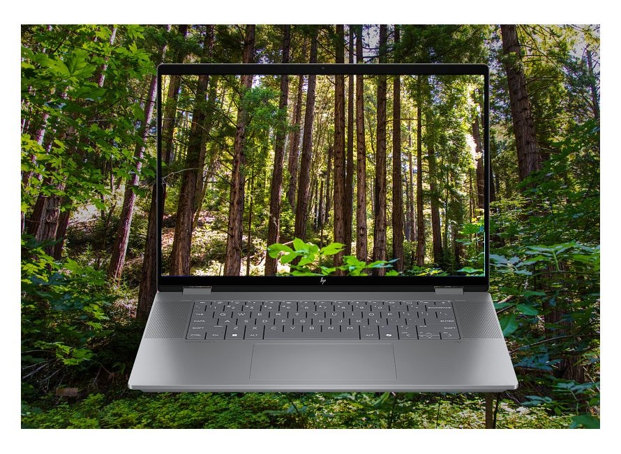 OmniBook X Flip 16-ar0556ng 2K Ultra HD Notebook 40,6 cm (16 Zoll) 1920 x 1200 Pixel 16 GB Ram 1 TB SSD Windows 11 Home AMD Ryzen 5 max. 4,8 GHz  (Silber) 