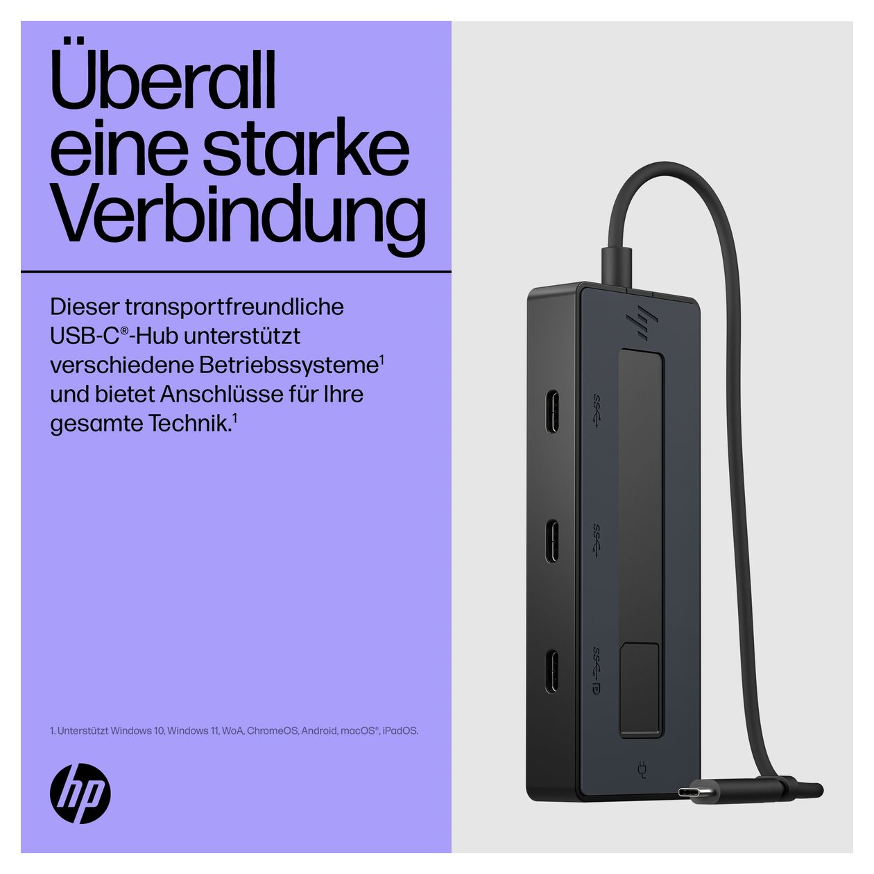 Universal USB-C Multiport-Hub 