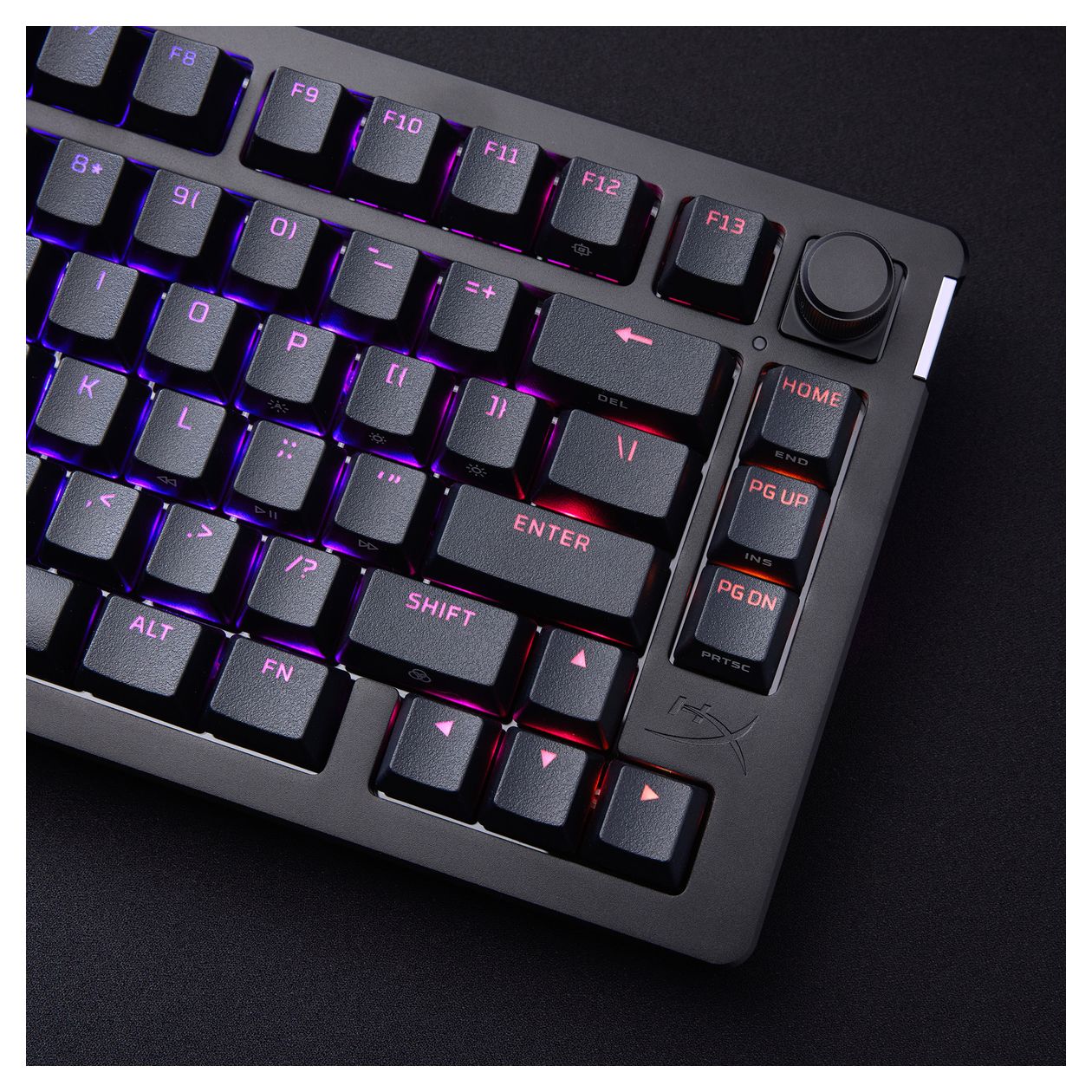 Alloy Rise 75 RGB-LED Gaming Tastatur USB  (Schwarz) 