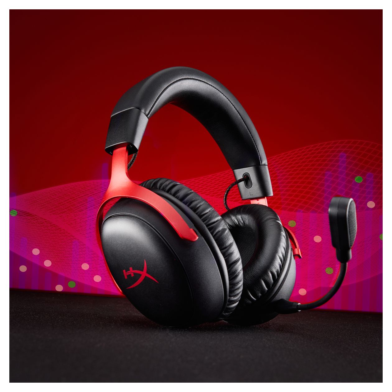 Cloud III Over Ear Bluetooth Kopfhörer kabellos 120 h Laufzeit  (Schwarz) 