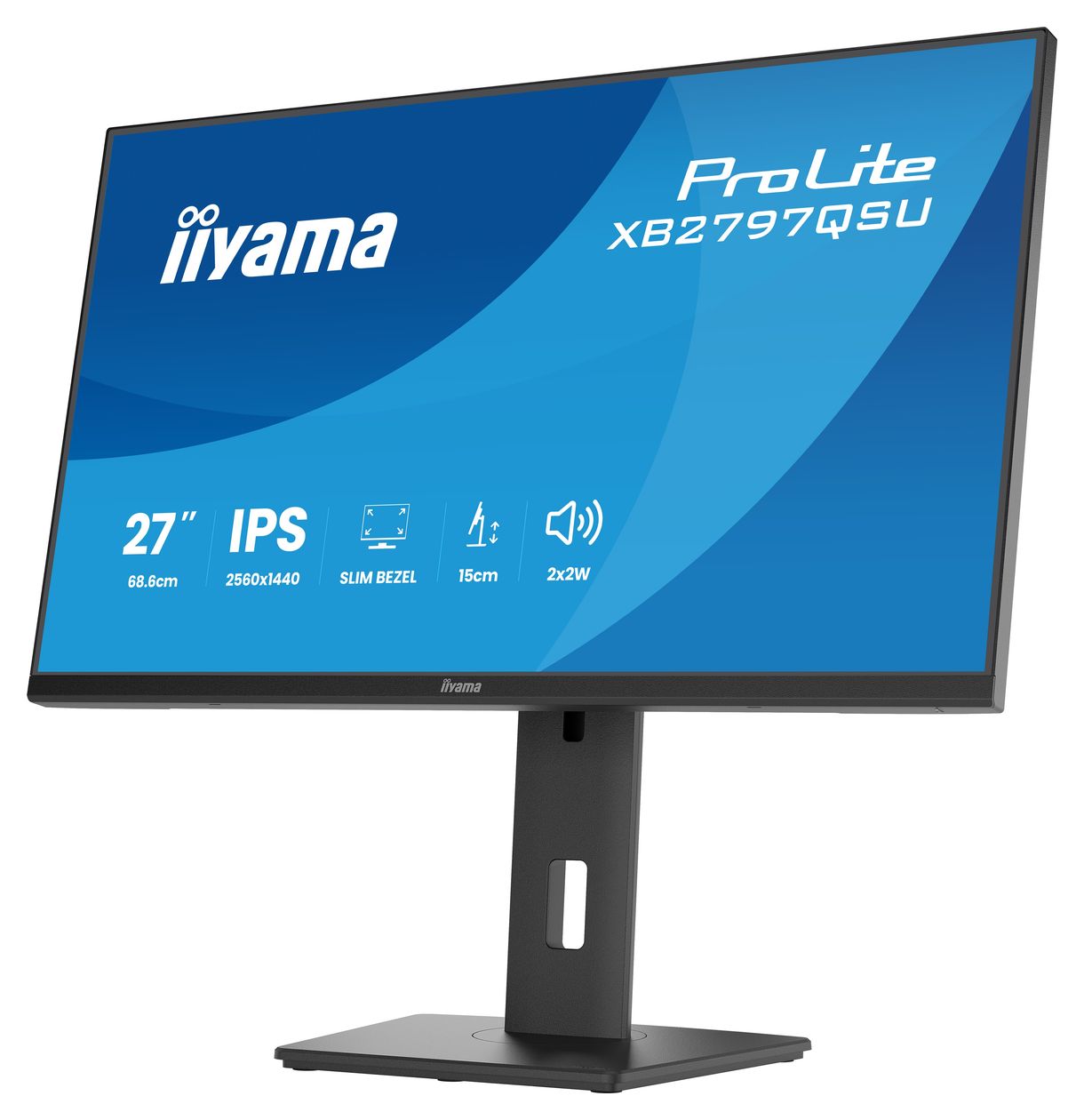 ProLite XB2797QSU-B1 Quad HD Monitor 68,6 cm (27 Zoll) 16:9 1 ms 350 cd/m²  (Schwarz) 