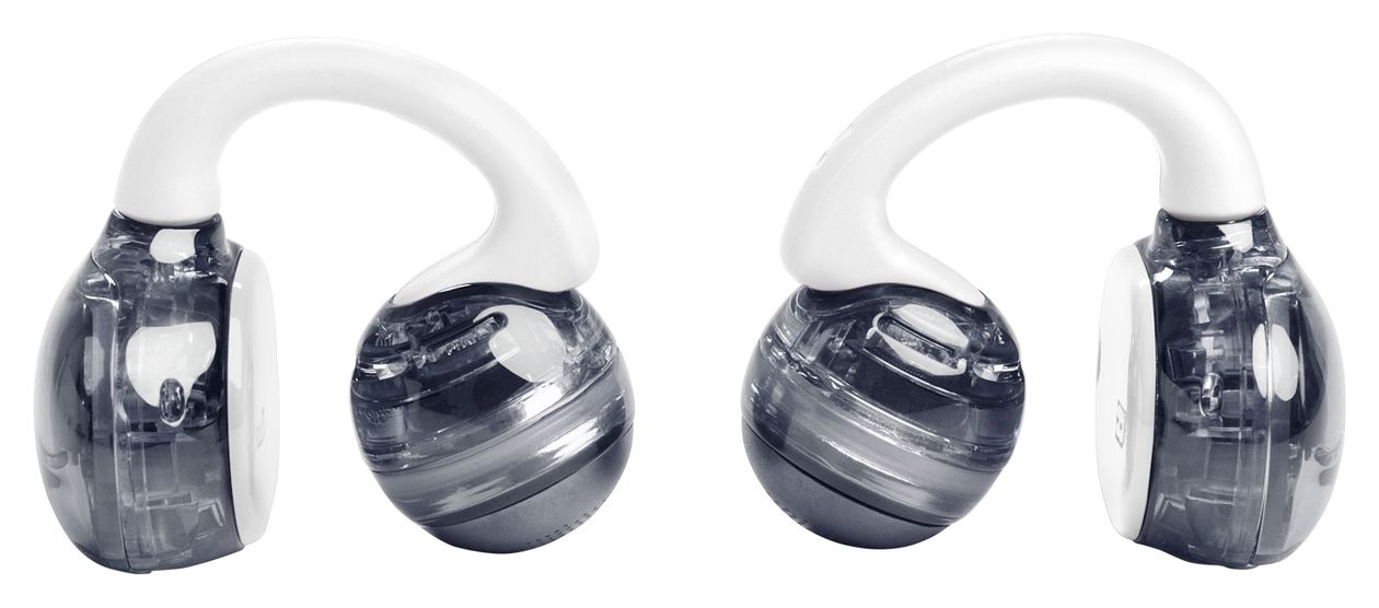 Soundgear Clips In-Ear Bluetooth Kopfhörer Kabellos TWS 8 h Laufzeit IP54  (Weiß) 