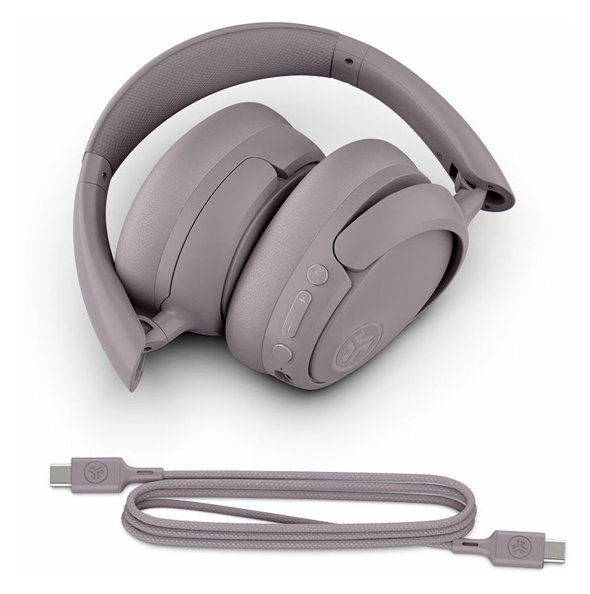 JBuds Lux ANC Over Ear Bluetooth Kopfhörer kabellos USB Typ-C  (Malve) 