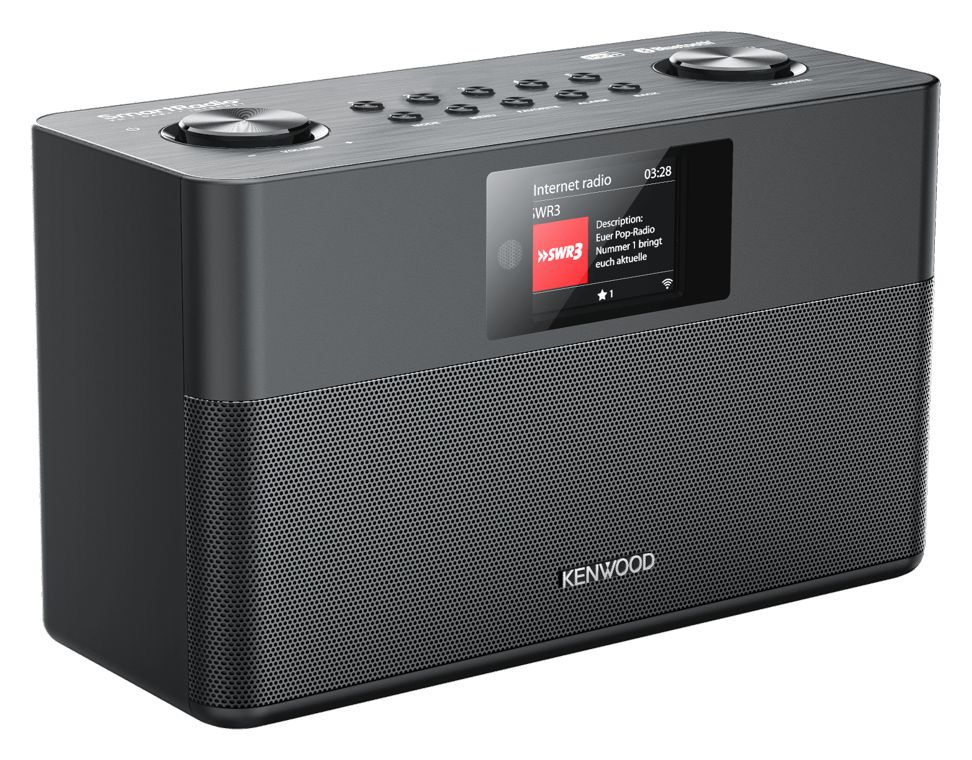 CR-ST100S-B Bluetooth DAB+, FM Radio Internet  (Schwarz) 