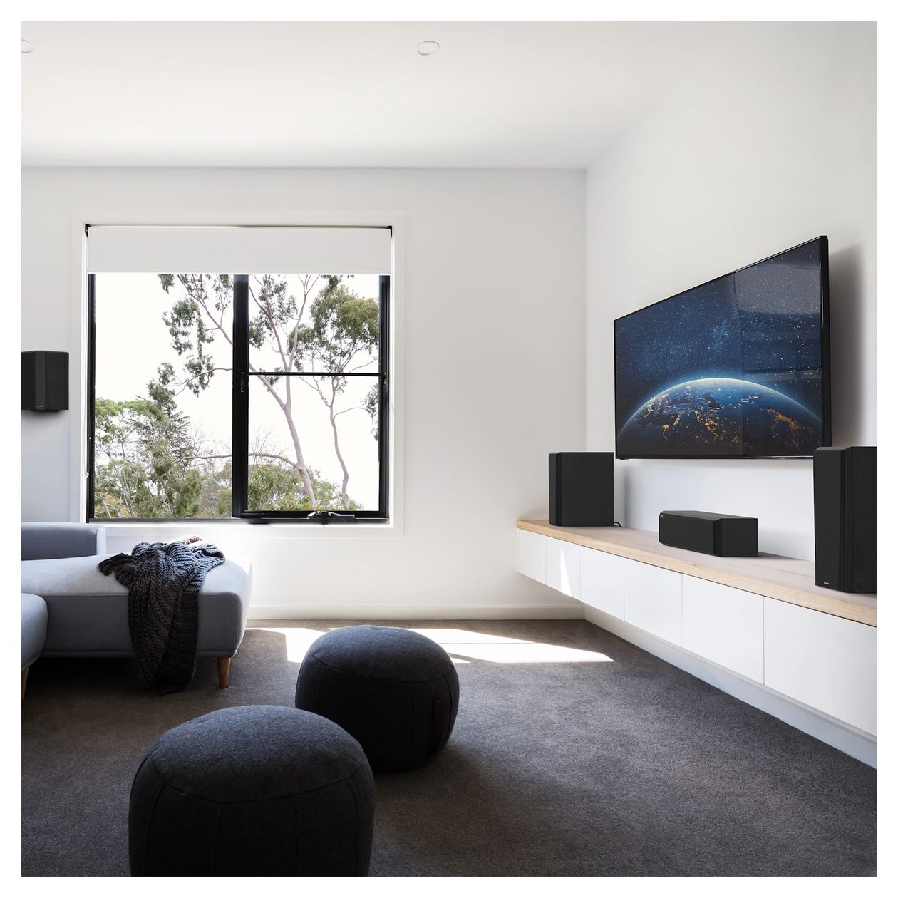 RP-404C II 125 W Lautsprecher  (Schwarz) 