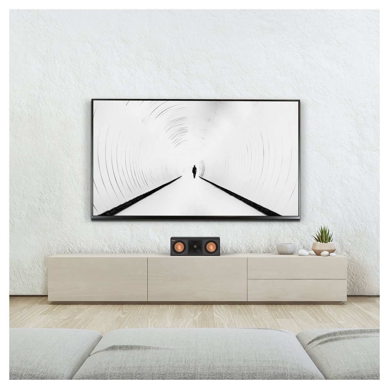 RP-500C II 100 W 2-Wege Lautsprecher  (Schwarz) 