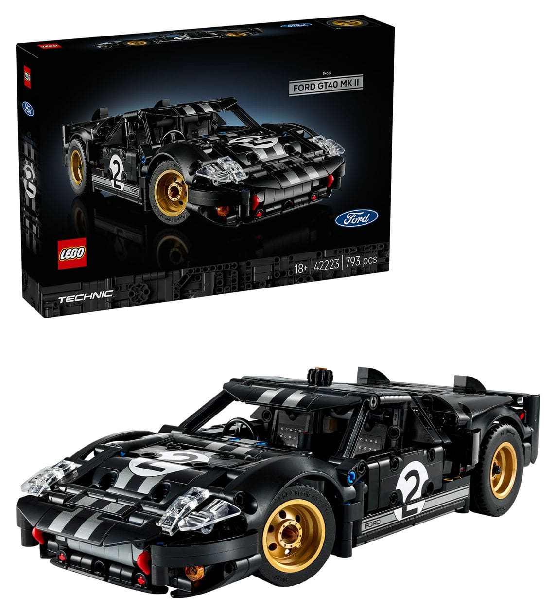 1966 Ford GT40 MKII Rennwagen 