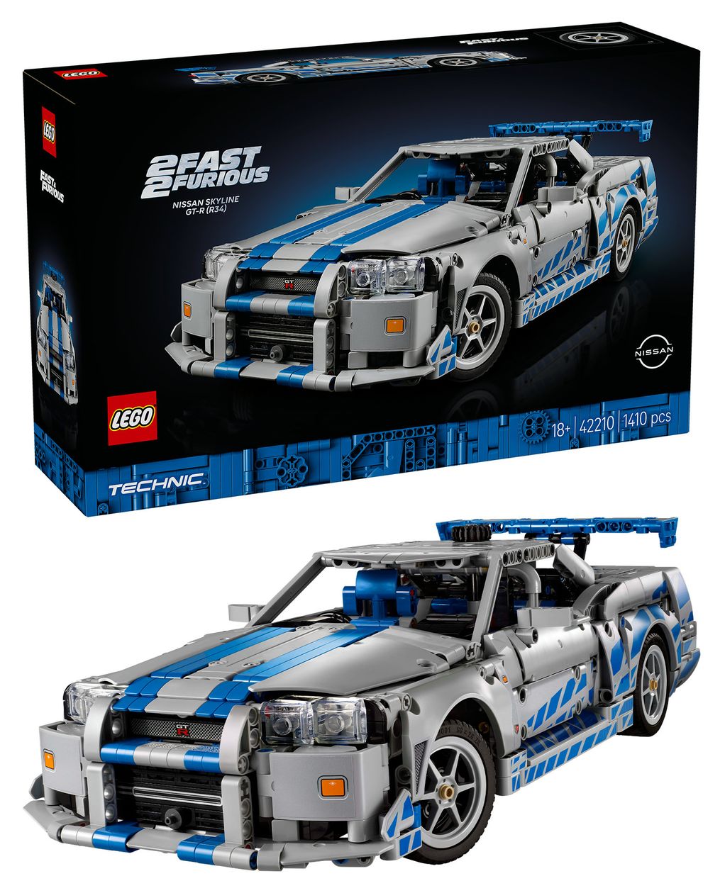 2 Fast 2 Furious Nissan Skyline GT-R (R34) Flitzer 