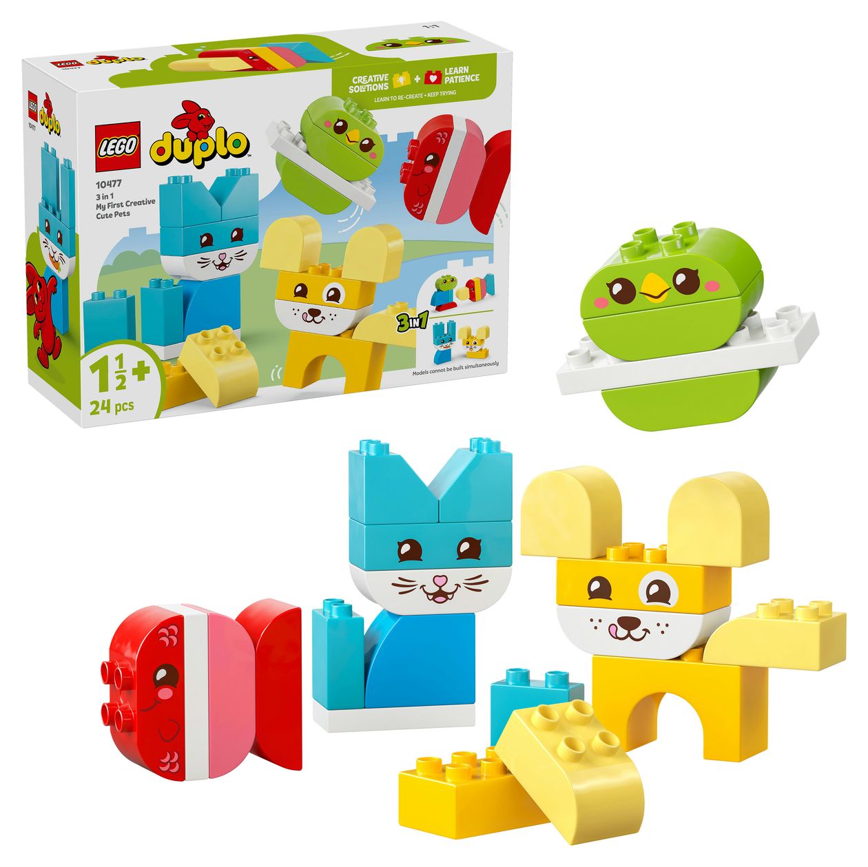 3-in-1 Kreative Tiere 