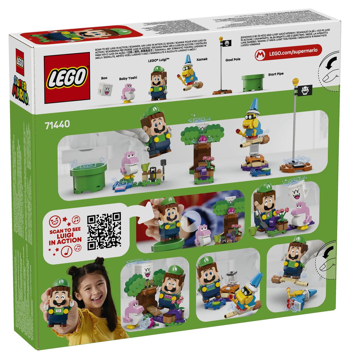 Abenteuer mit dem interaktiven LEGO® Luigi™ 