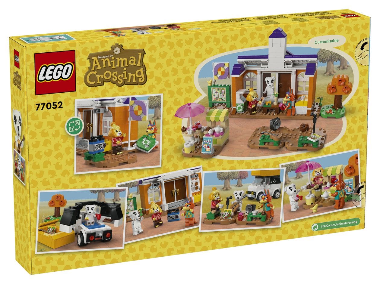 Animal Crossing K.K. spielt auf dem Festplatz Bauset 550 Teile  (Mehrfarbig) 