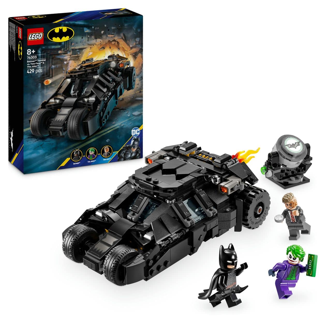 BatmanTM Tumbler vs. Two-FaceTM & The JokerTM 