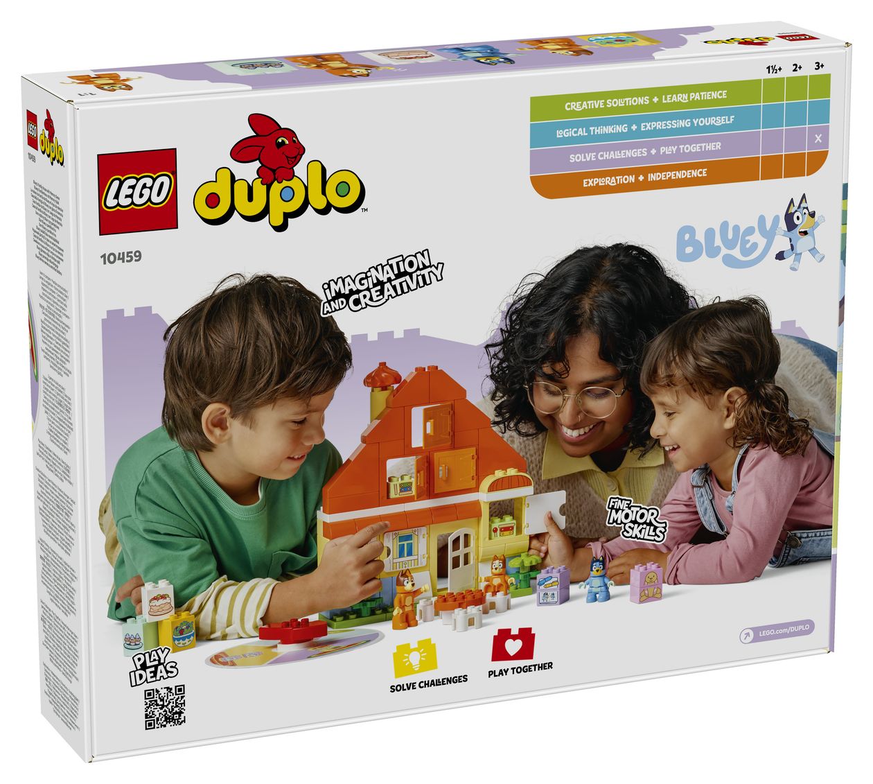 Blueys Familienhaus mit Memory-Spiel 