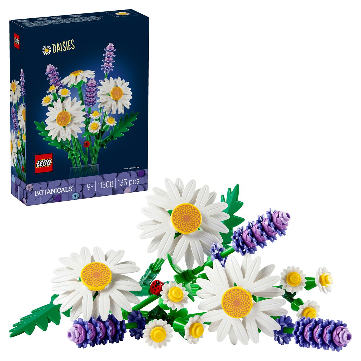 Botanicals Gänseblümchen Bauset 133 Teile  (Mehrfarbig) 