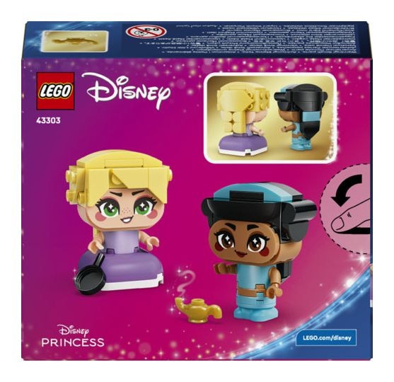 Die Mini-Prinzessinnen Jasmin und Rapunzel 