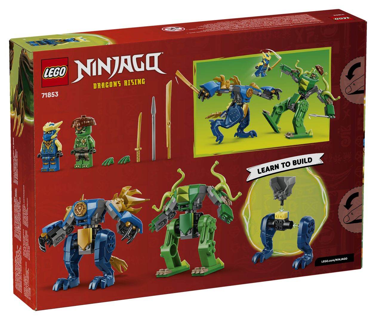 Duell mit Jays Drachen-Mech 