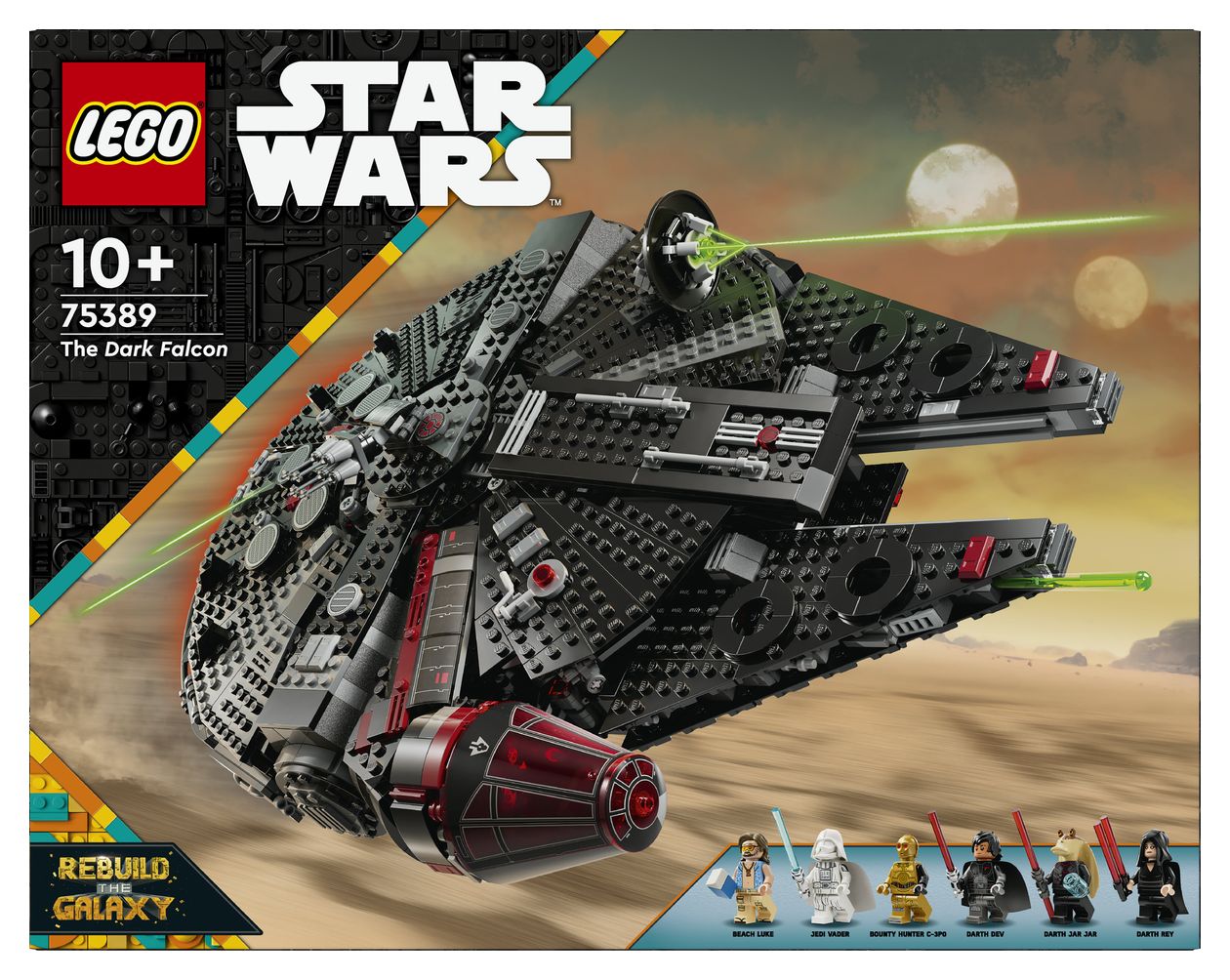 Dunkler Millennium Falke 