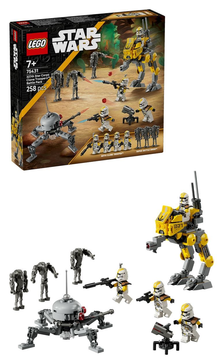 Klonsoldaten des 327. Sternenkorps Battle Pack 