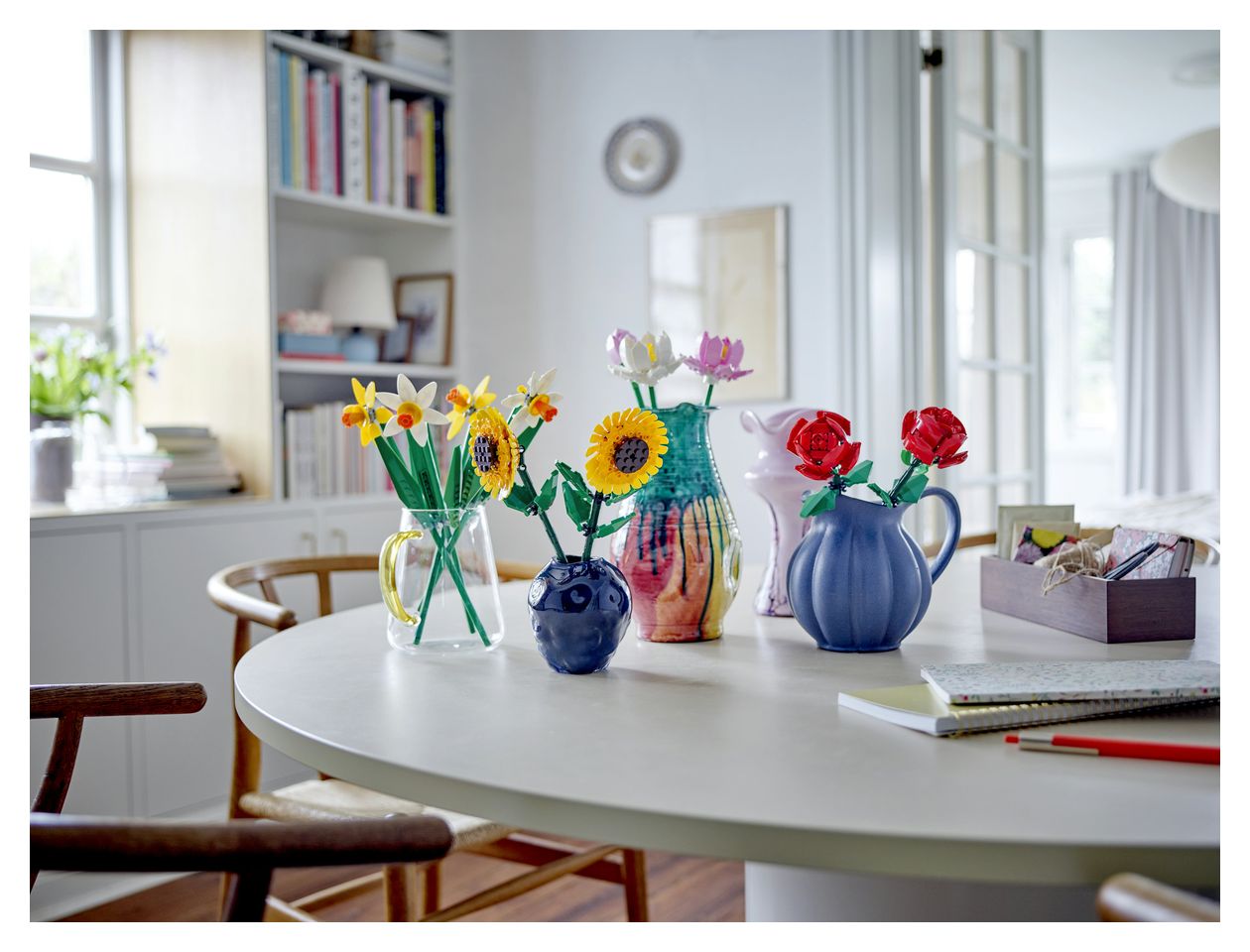 Lotusblumen Bauset 220 Teile  (Mehrfarbig) 