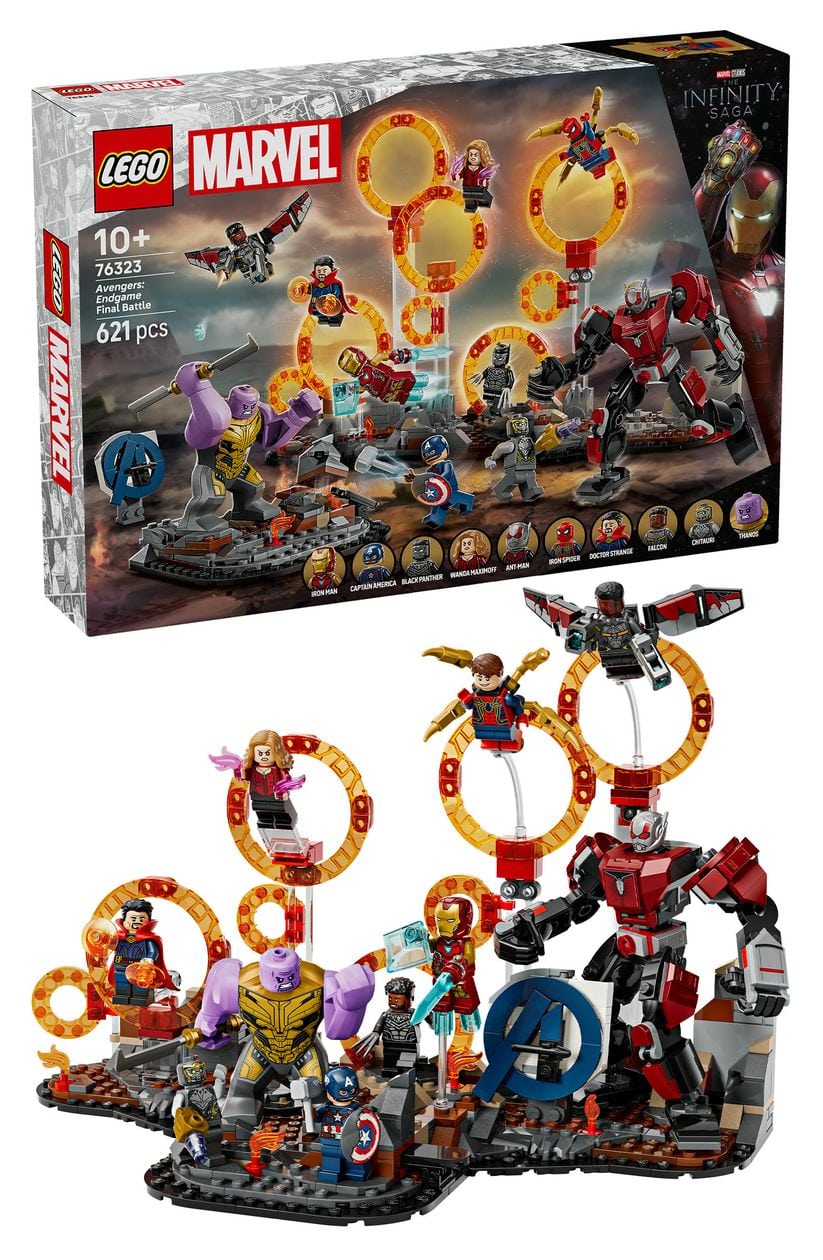 Marvel Avengers Endgame Letzter Showdown Bauset 621 Teile  (Mehrfarbig) 