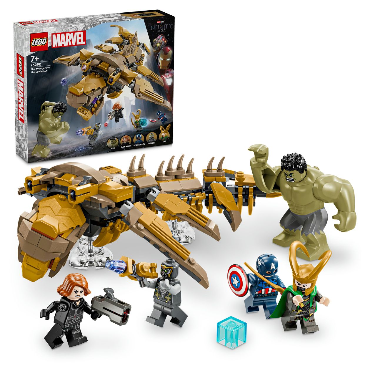 Marvel Avengers vs. Leviathan Bauset 347 Teile  (Mehrfarbig) 