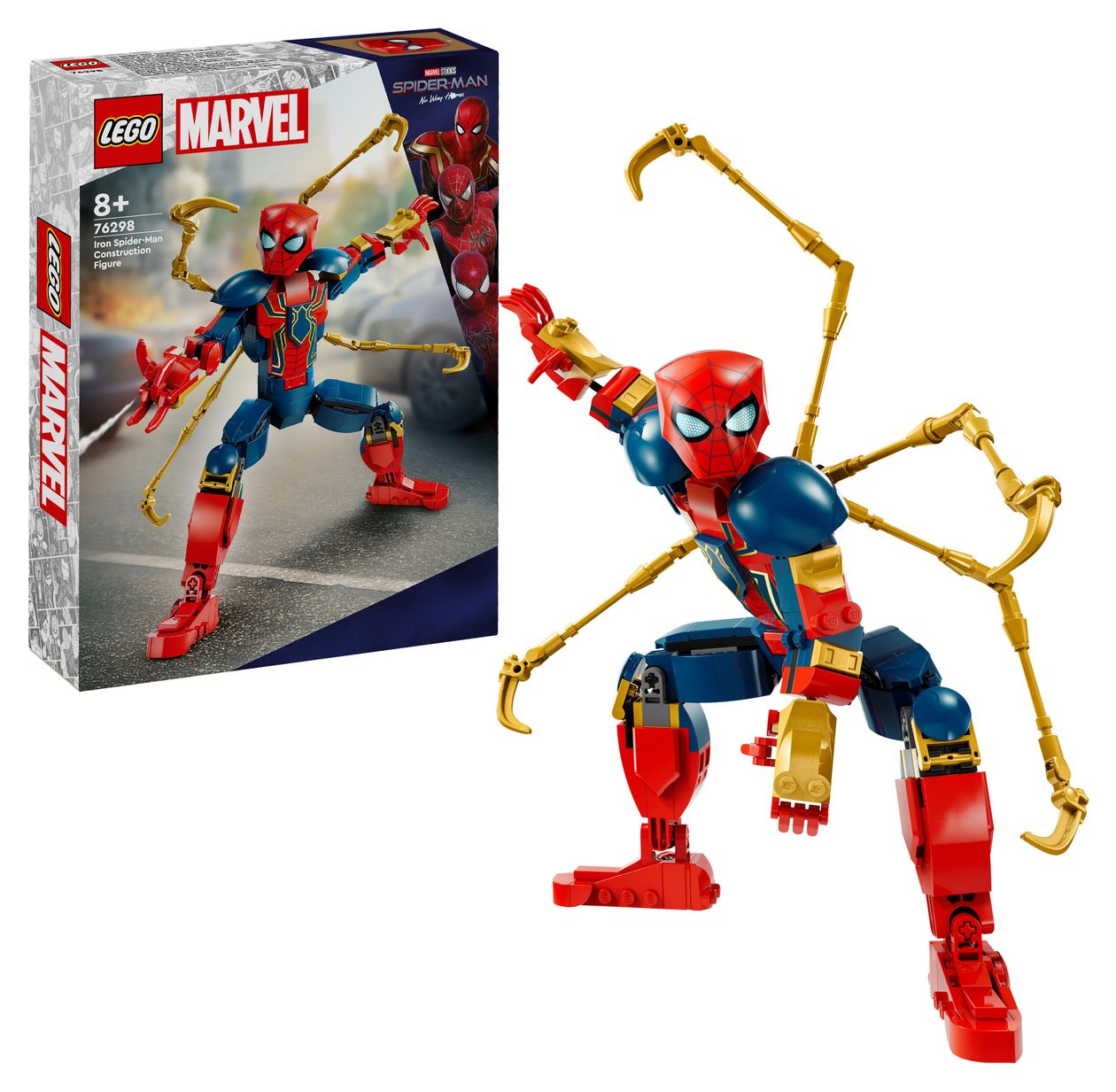 Marvel Iron Spider-Man Baufigur 303 Teile  (Mehrfarbig) 