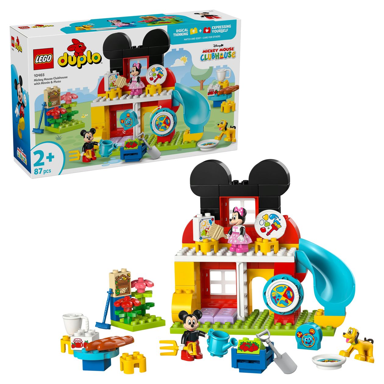 Micky Maus Wunderhaus mit Minnie und Pluto 