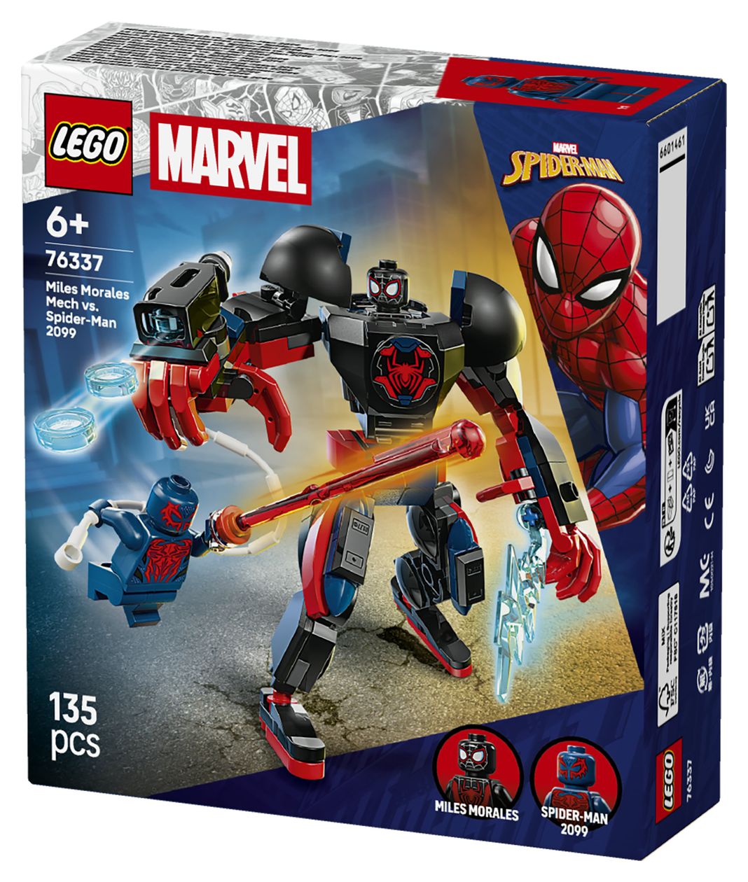 Miles Morales Mech vs. Spider-Man 2099 