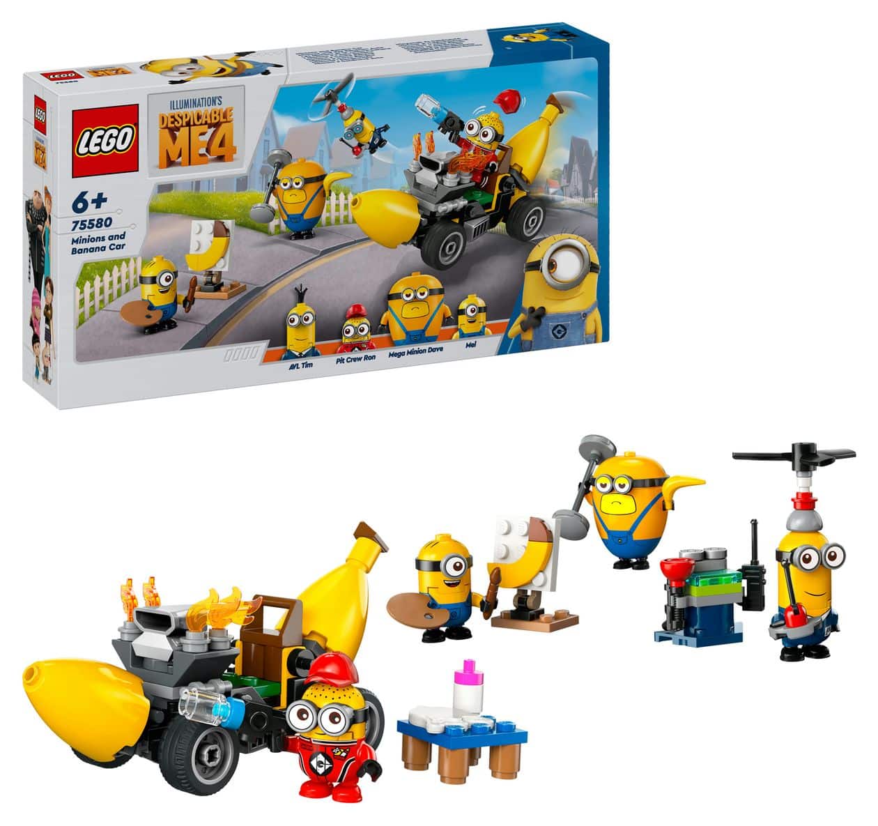 Minions und das Bananen Auto 