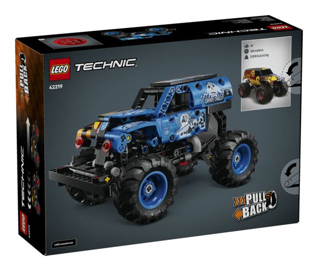 Monster Jam™ Grave Digger™ Feuer und Eis 