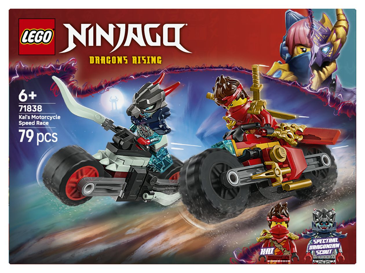 NINJAGO Kais Motorradrennen Bauset 79 Teile  (Mehrfarbig) 