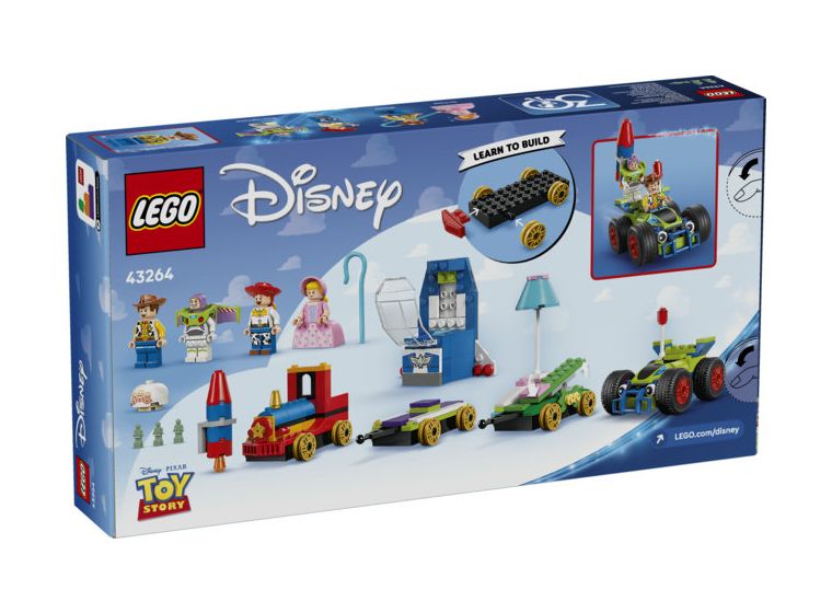 Partyzug und das Auto RC aus Toy Story 