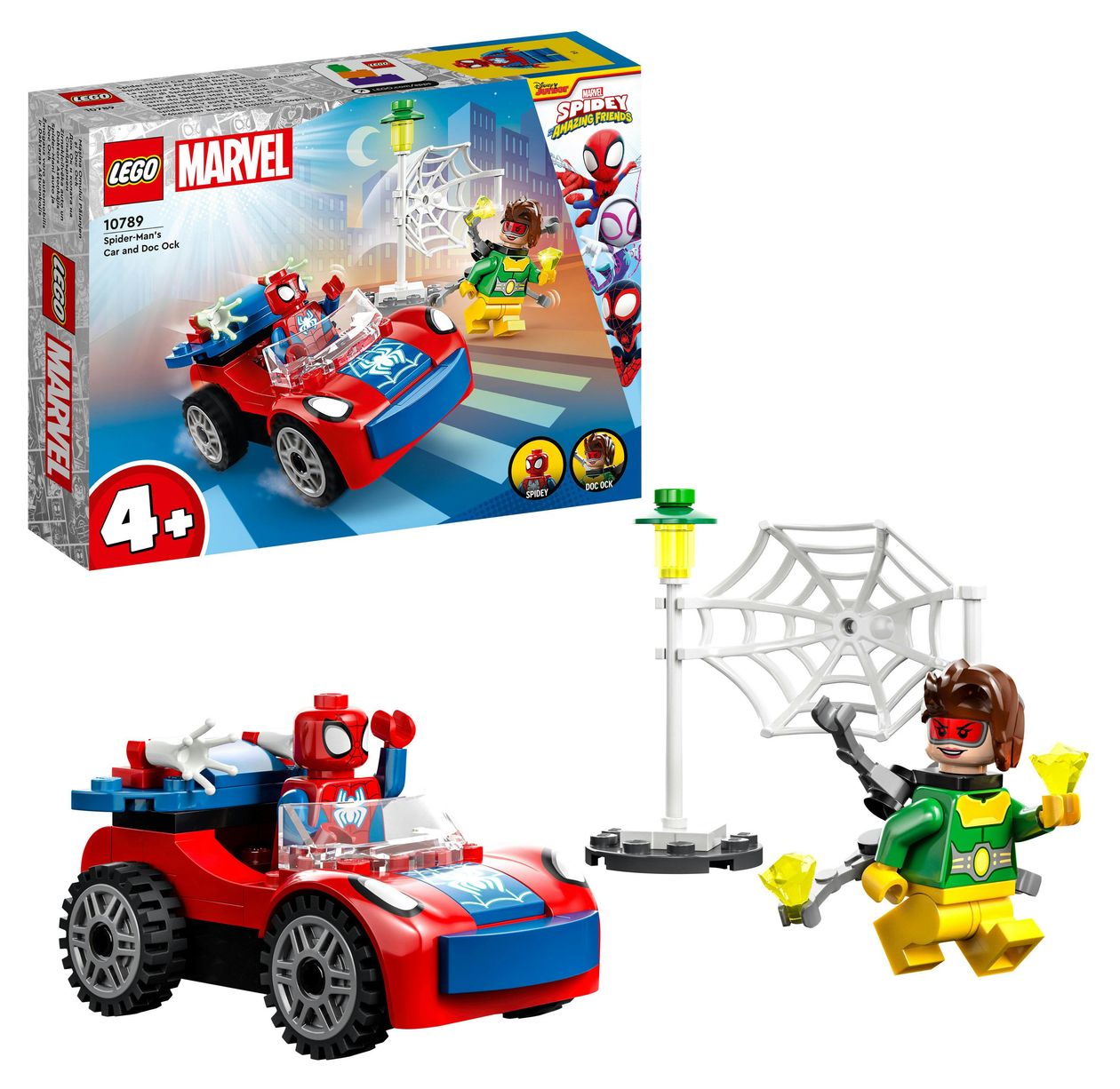 Spider-Mans Auto und Doc Ock 