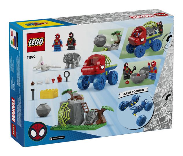 Spideys Team auf Rettungsmission im Dino-Truck 