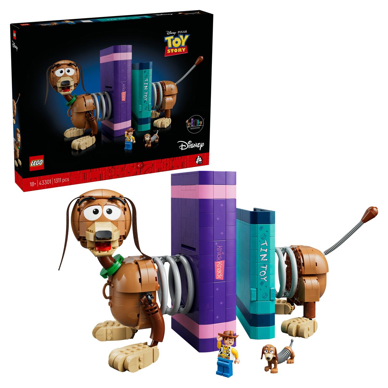 Toy Story: Slinky-Buchstützen 
