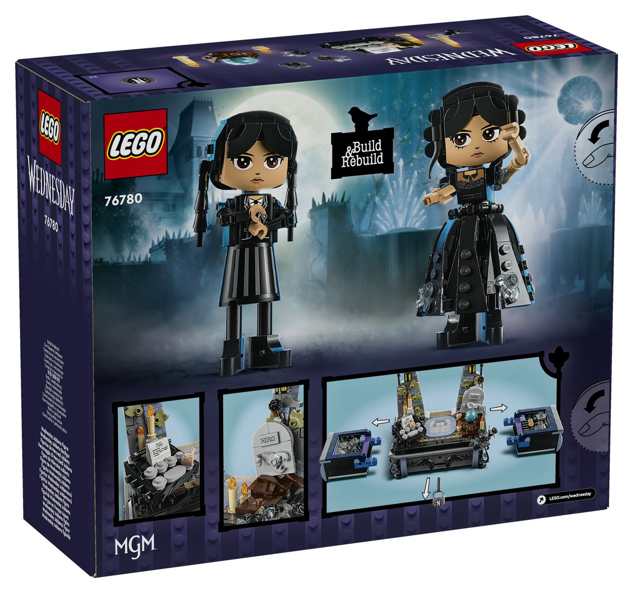 Wednesday Addams Baufigur 