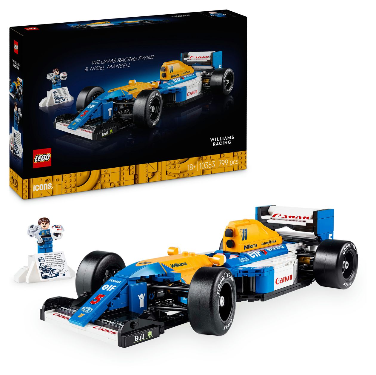 Williams Racing FW14B mit Nigel Mansell 