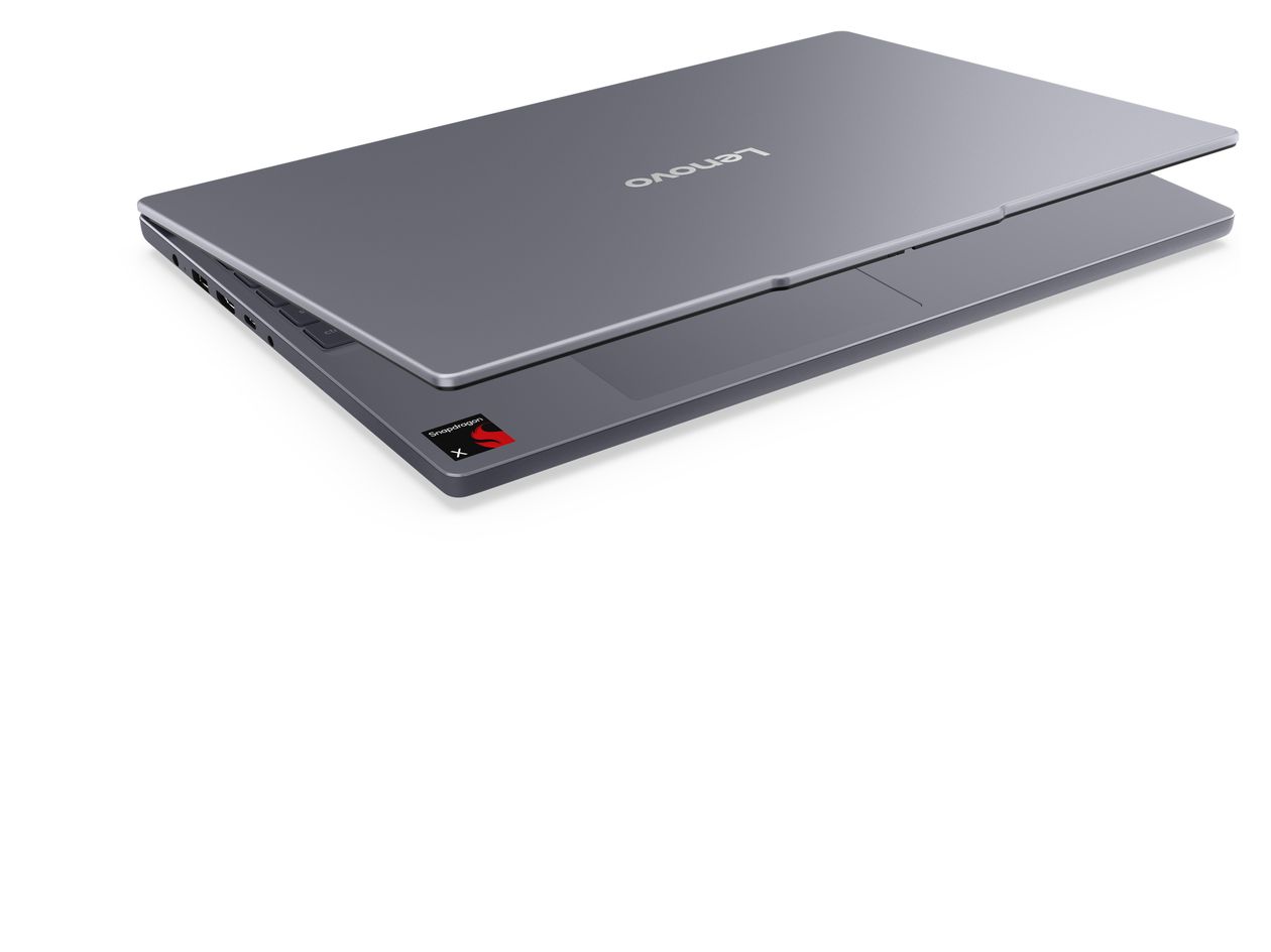 IdeaPad Slim 3 15Q8X10 Copilot+ WUXGA Notebook 38,9 cm (15.3 Zoll) 1920 x 1200 Pixel 1 TB SSD Windows 11 Home Qualcomm Snapdragon max. 3 GHz  (Grau) 