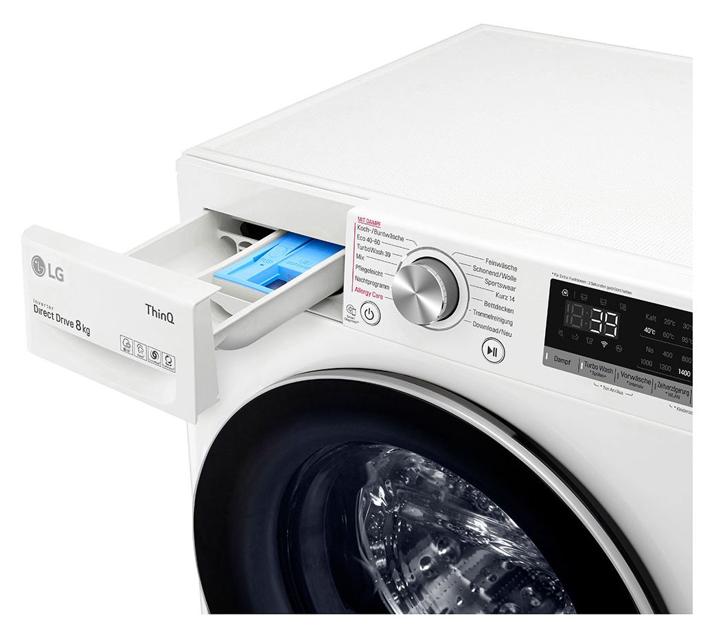 F4WV708P1E 8 kg Frontlader Waschmaschine 1400 U/min AutoClean 