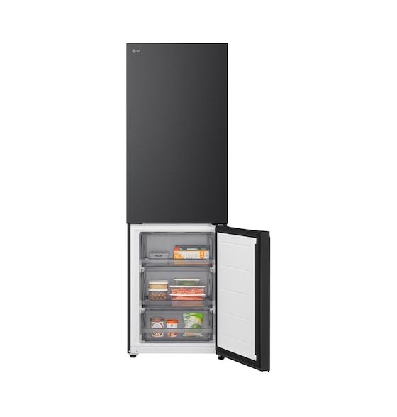 GBBS312BEV 220 l / 113 l Kühl-Gefrierkombi freistehend NoFrost 135 kWh Jahr  (Schwarz) 