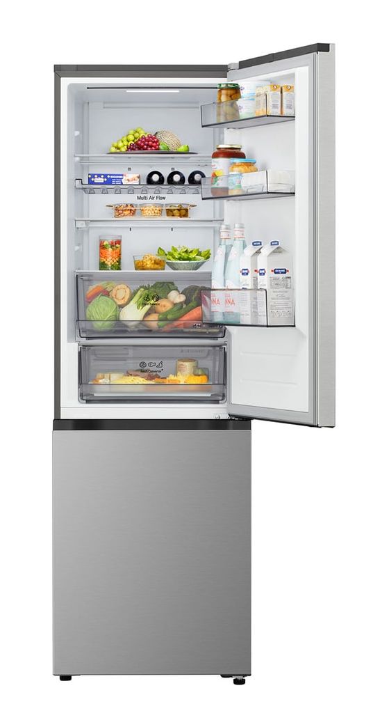 GBBS312BPY 220 l / 113 l Kühl-Gefrierkombi freistehend 135 kWh Jahr  (Grau) 