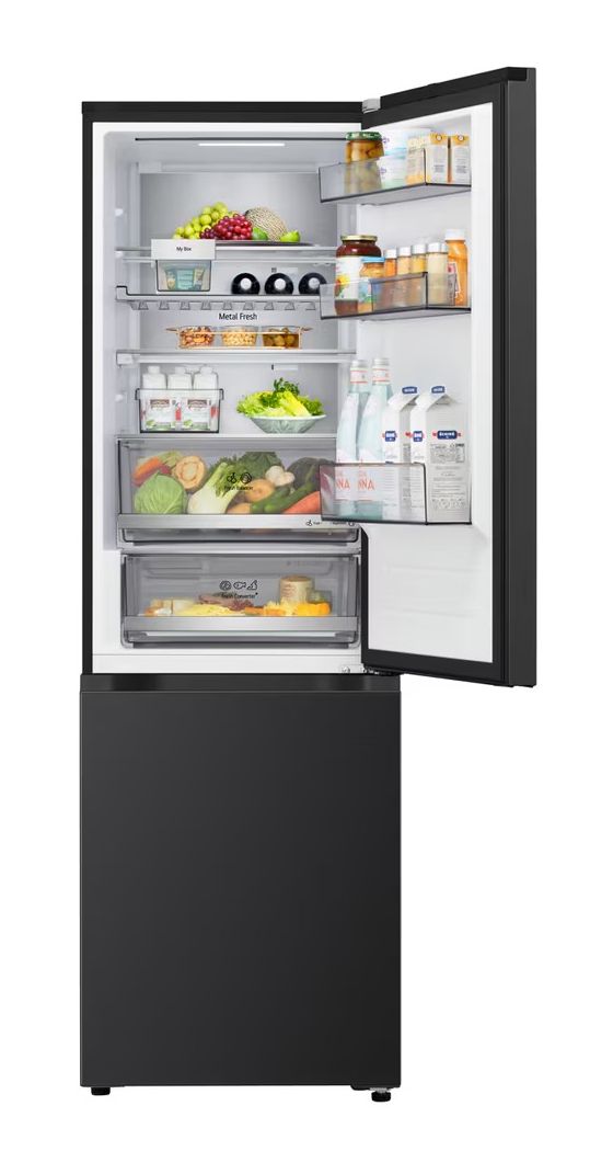 GBBS716AEV 220 l / 113 l Kühl-Gefrierkombi freistehend 108 kWh Jahr  (Schwarz) 