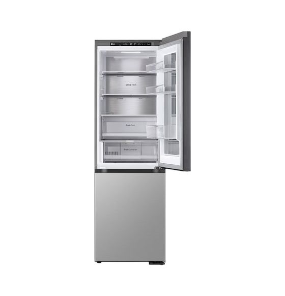 GBG5160CPY 239 l / 110 l Kühl-Gefrierkombi freistehend NoFrost 172 kWh Jahr  (Silber) 