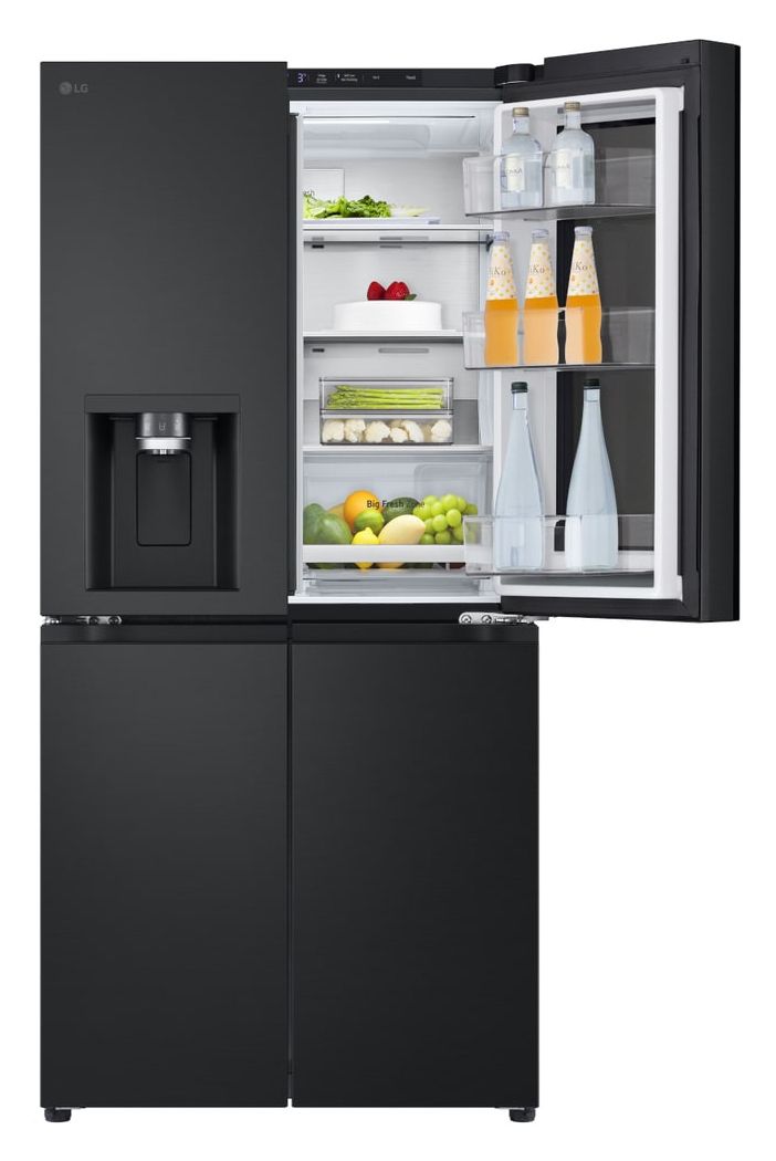 GMG761EPAE Side-by-Side Kühl-/ Gefrierkombination 288 l / 220 l 314 kWh 1757 mm x 835 mm  (Schwarz) 