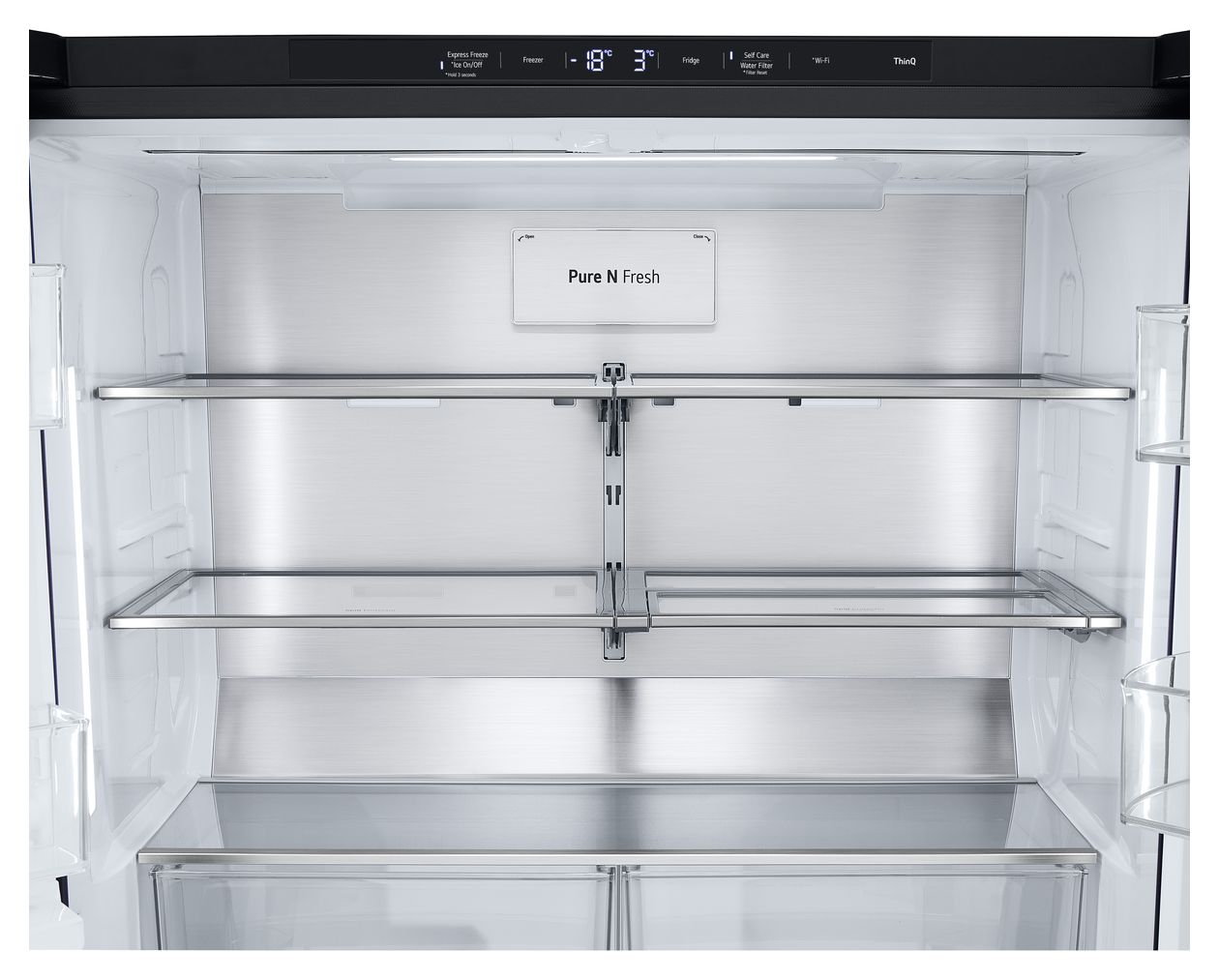 GMG960EVJE Side-by-Side Kühl-/ Gefrierkombination 364 l / 274 l 359 kWh NoFrost 1792 mm x 914 mm  (Schwarz) 