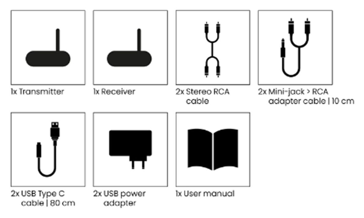 Audio Anywhere 630 - Wireless Audio Transmitter und Receiver 