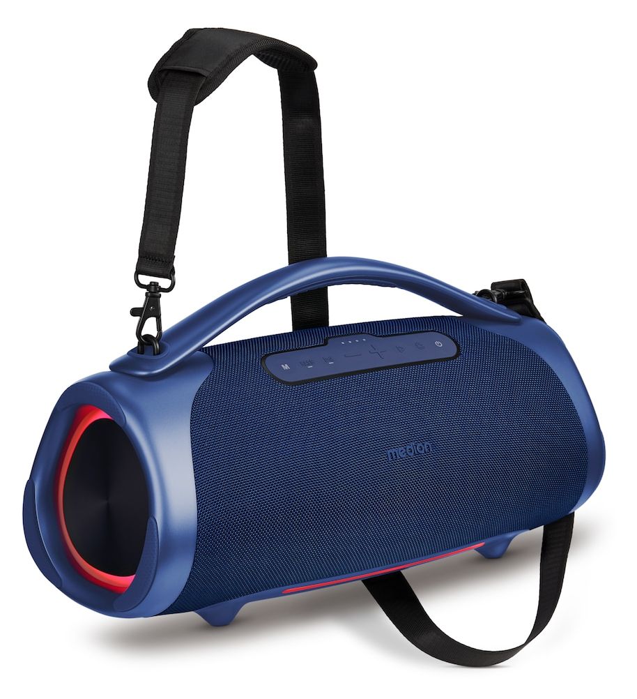 Life P61768 100 W Bluetooth Lautsprecher IPX7 Laufzeit bis 30 h  (Blau) 